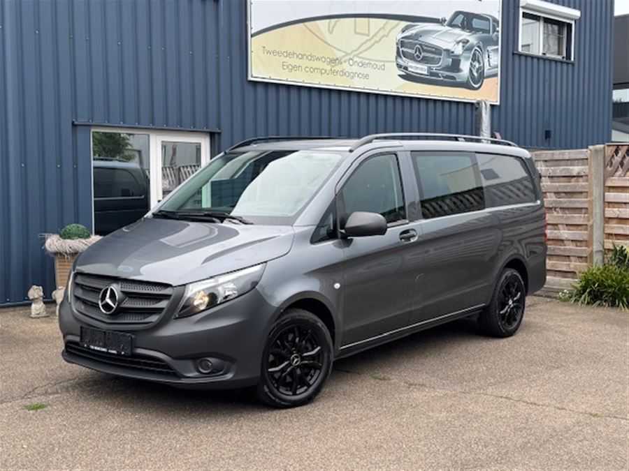 Vito 119 cdi dubbel cabine lichte vracht 6 zitplaatsen !